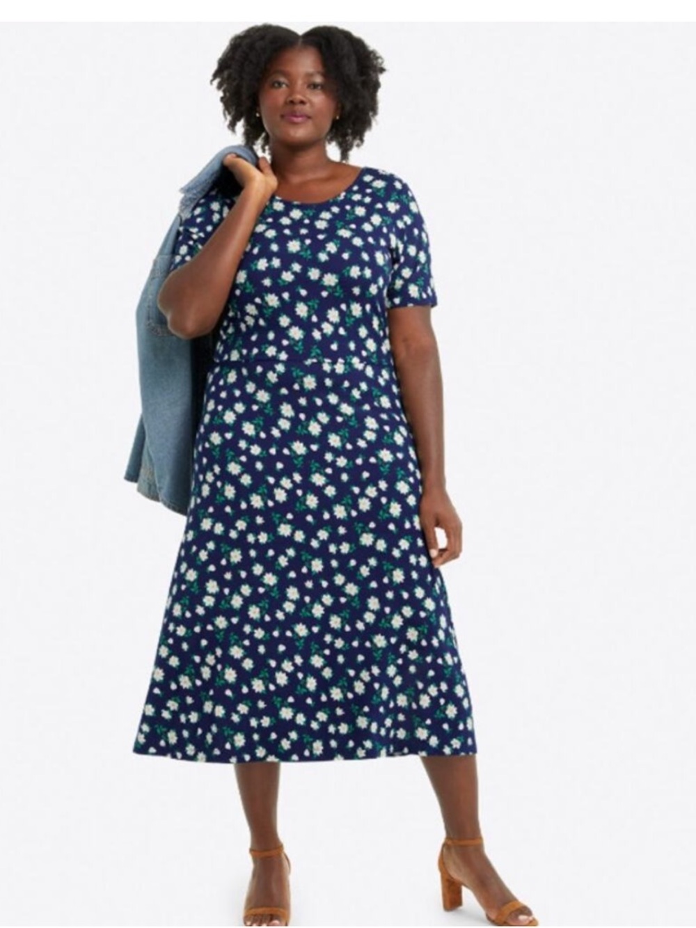 draper james tammy t shirt dress in magnolia